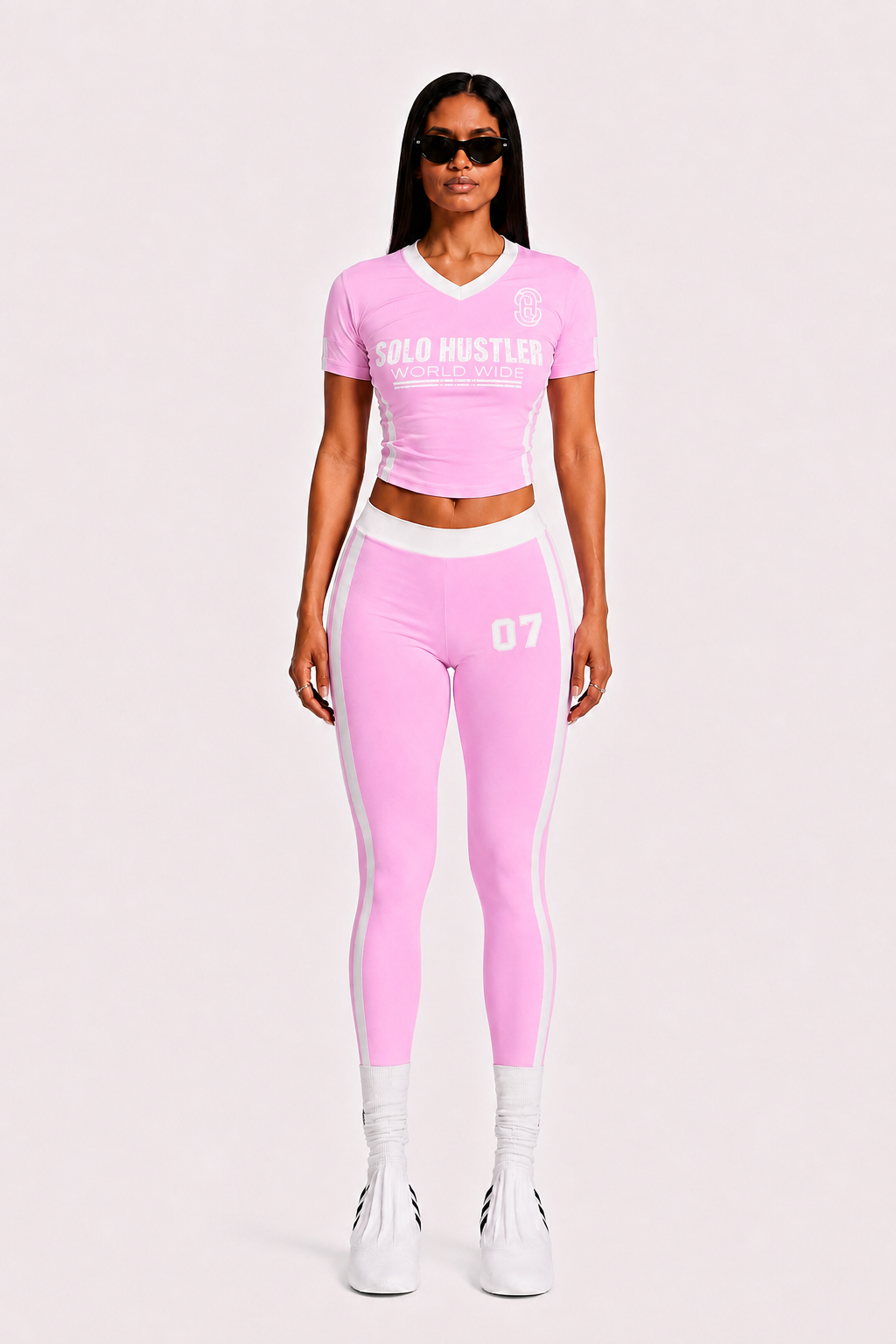 SH Short sleeves and Pants Pink