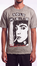 Solo Hustler Gray Tee