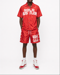 Windbreaker Set Red
