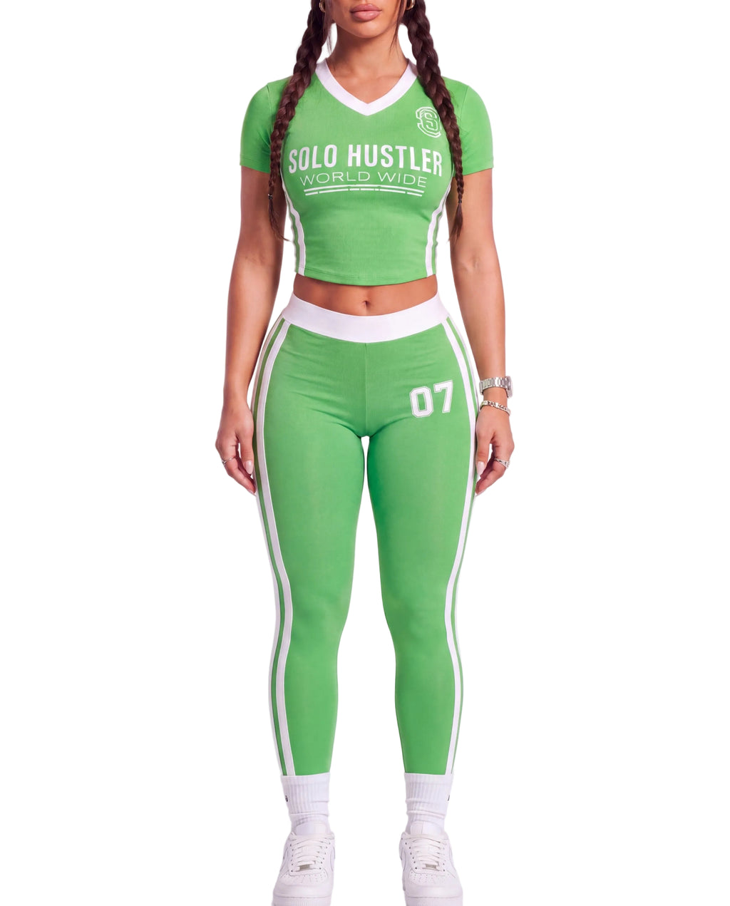 SH short sleeves and Pants Green