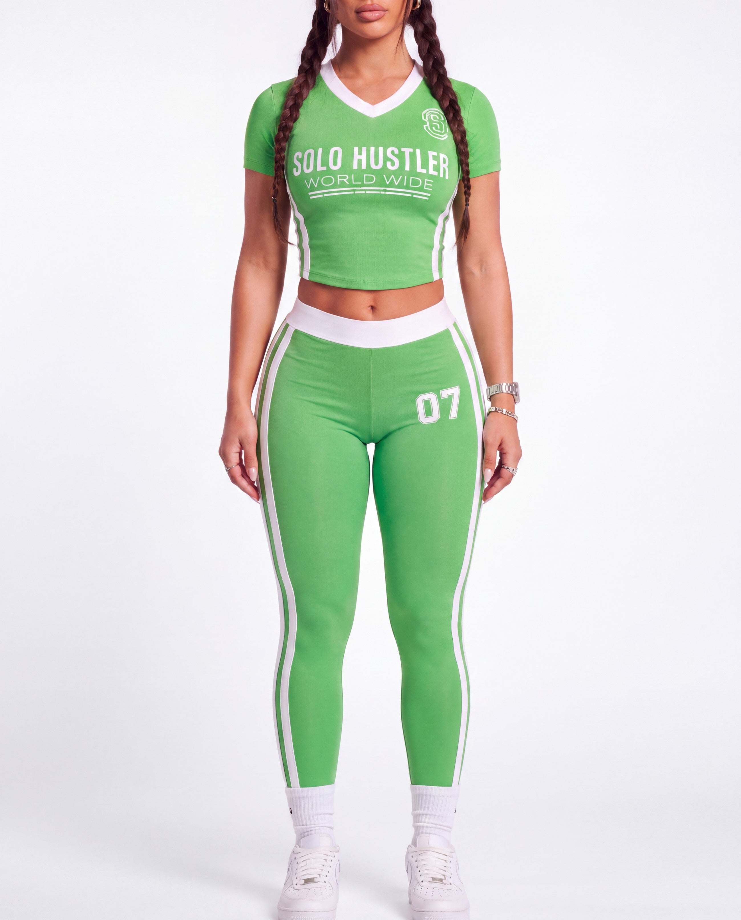 SH long sleeves and Pants Green