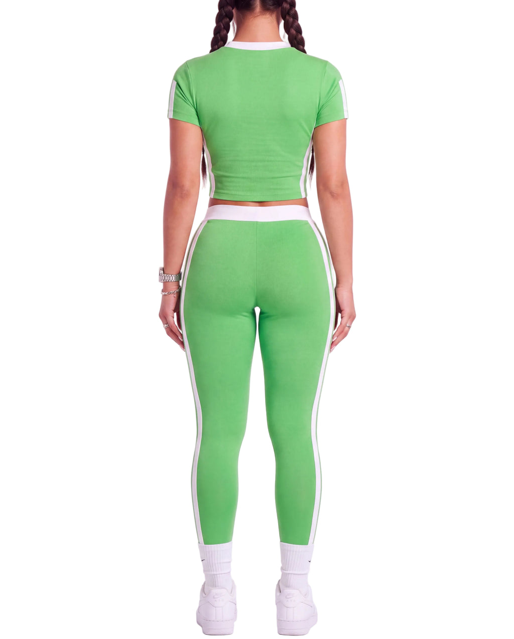 SH short sleeves and Pants Green