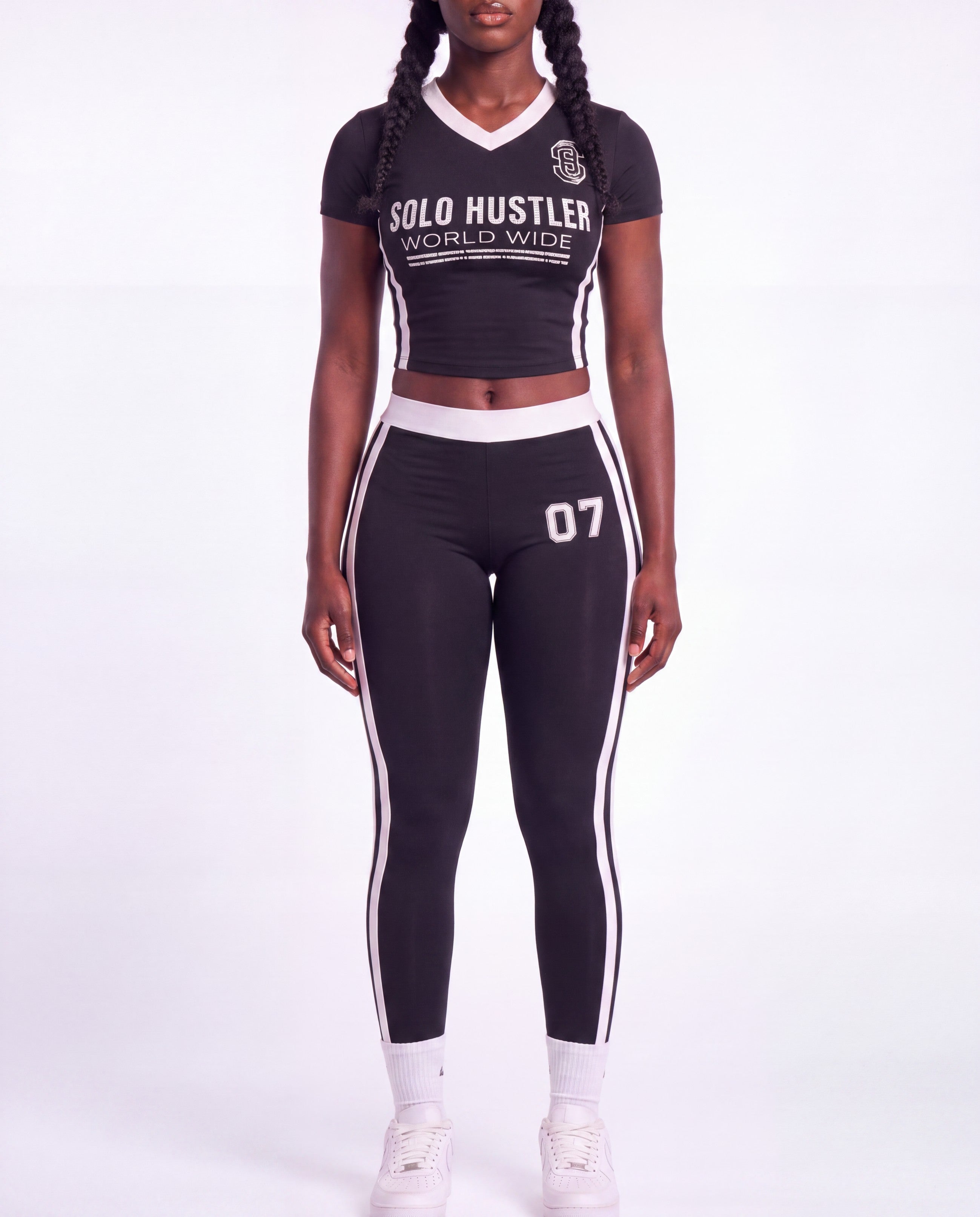 SH Short sleeves and Pants Black