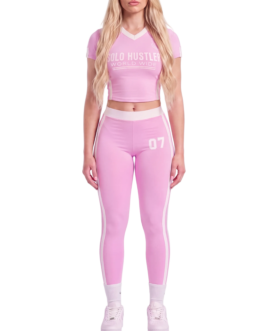 SH Short sleeves and Pants Pink