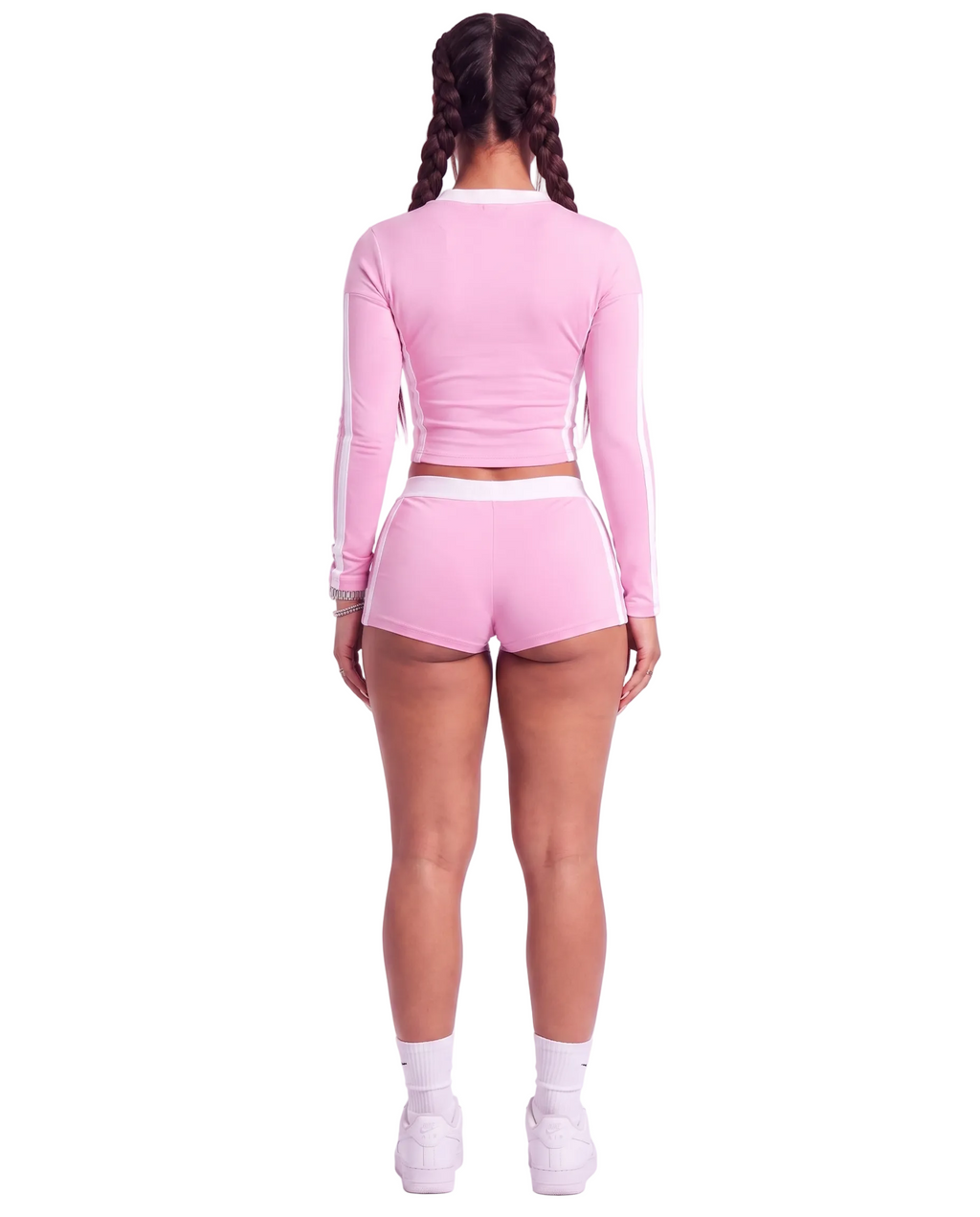 SH Long sleeves and Shorts Pink