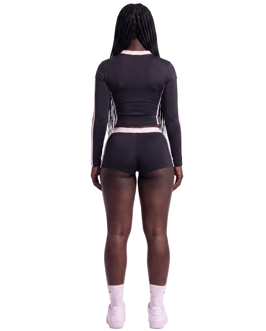 SH Long sleeves and Shorts Black