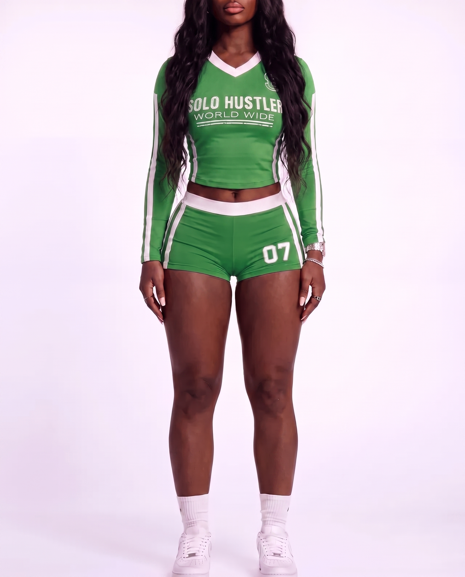 SH Long sleeves and Shorts Green